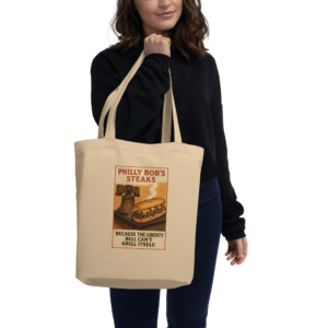 The Philly Bob’s Organic Eco Tote Bag