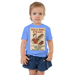 Short Sleeve Toddler Cheesesteak Defense™ Tee